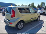 2013 Kia Soul Base Green vin: KNDJT2A58D7601168