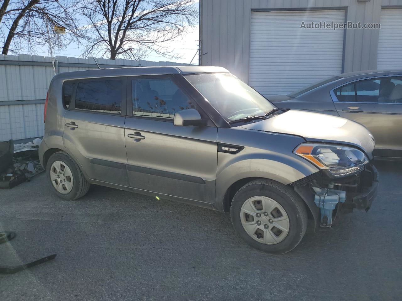 2013 Kia Soul  Gray vin: KNDJT2A58D7605270