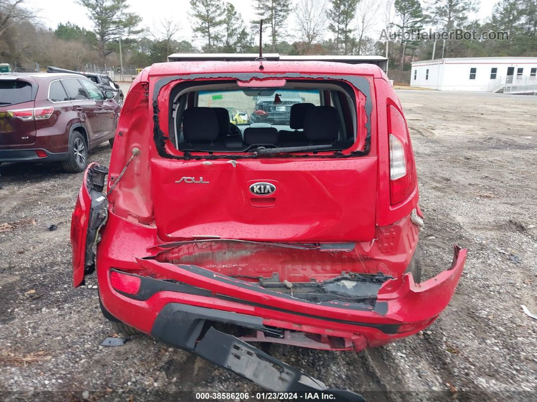 2013 Kia Soul   Красный vin: KNDJT2A58D7630203