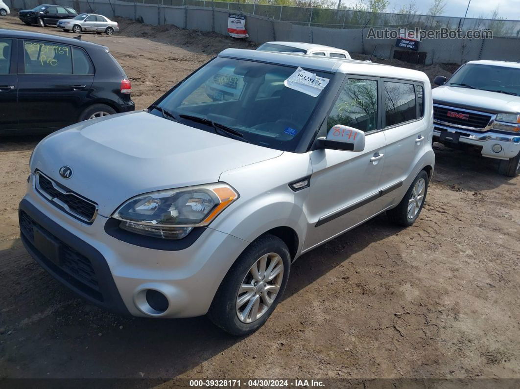 2013 Kia Soul   Silver vin: KNDJT2A58D7769022