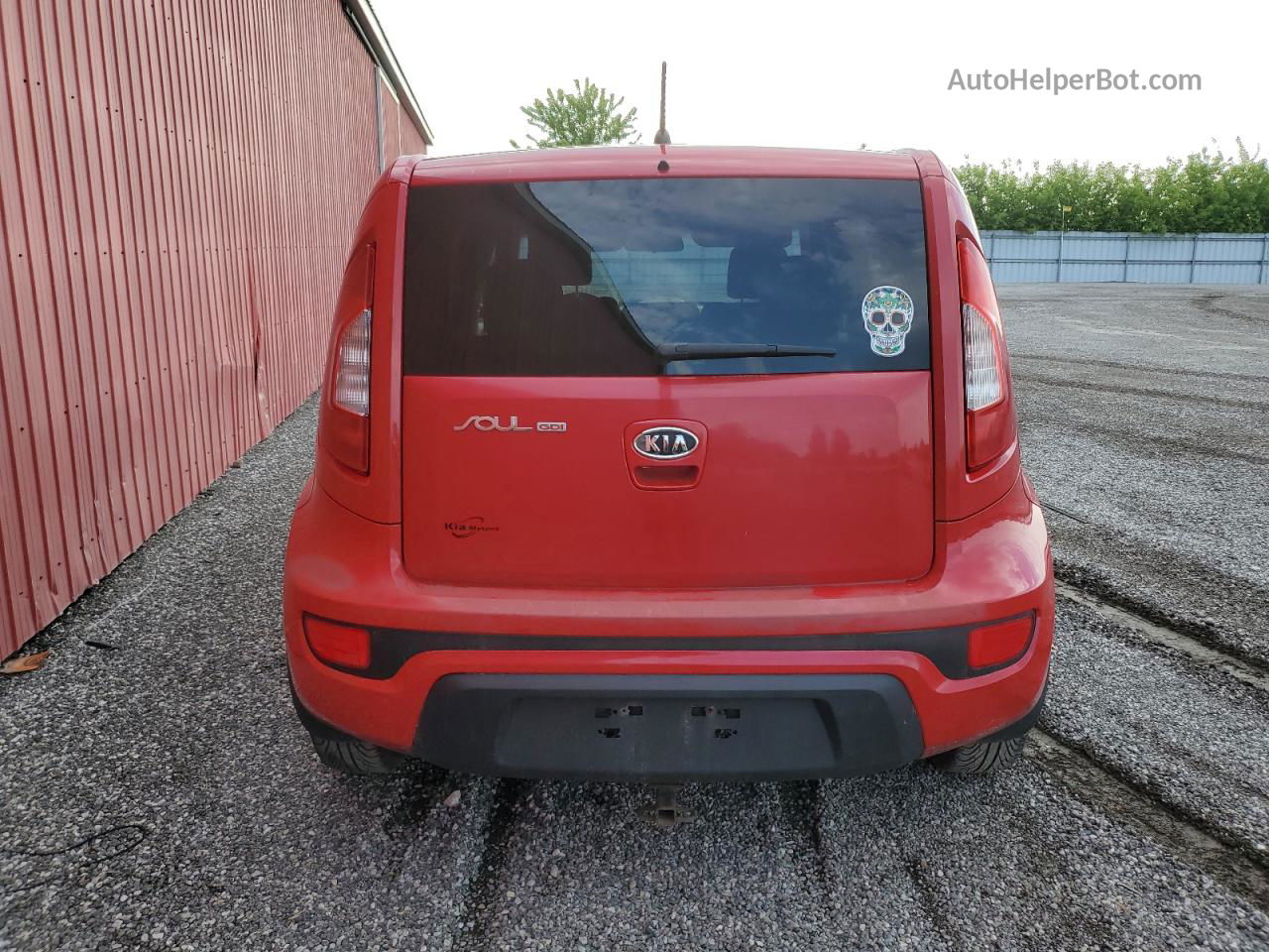 2012 Kia Soul  Красный vin: KNDJT2A59C7430722