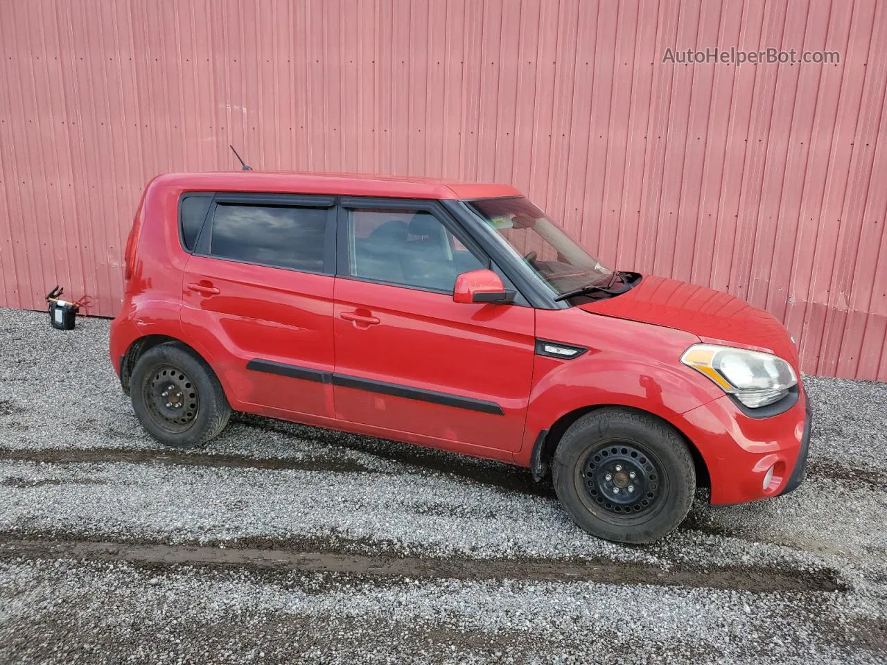 2012 Kia Soul  Красный vin: KNDJT2A59C7430722