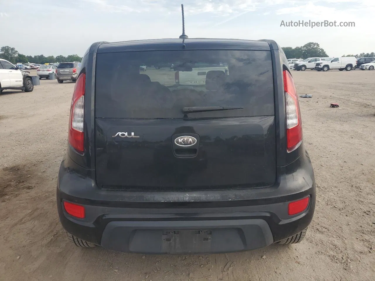 2012 Kia Soul  Black vin: KNDJT2A59C7474560