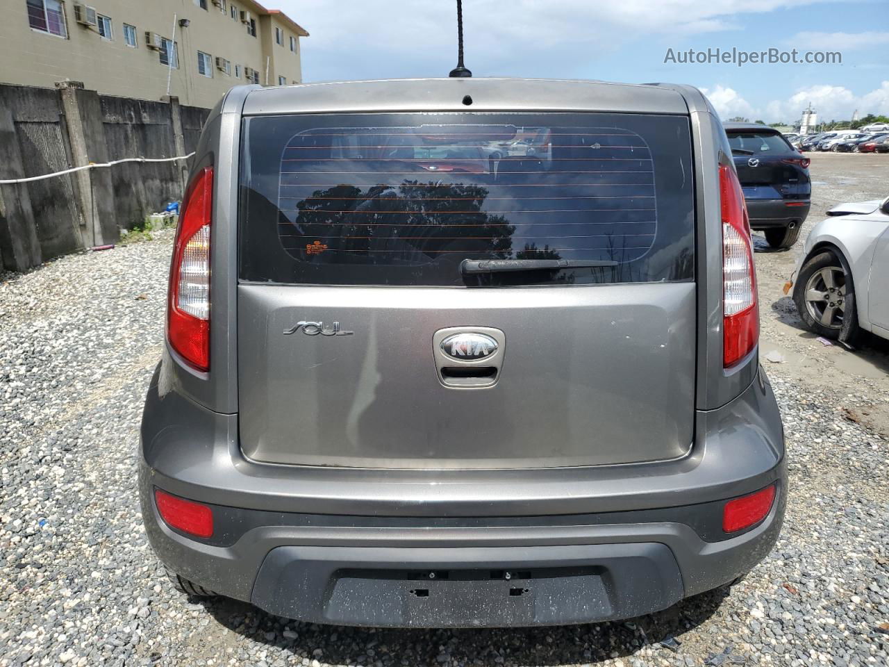 2013 Kia Soul  Gray vin: KNDJT2A59D7579861