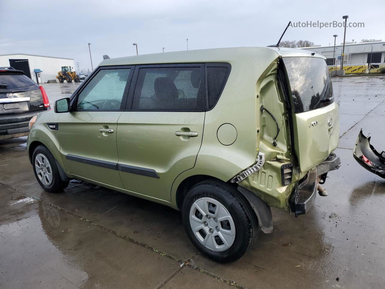 2013 Kia Soul  Green vin: KNDJT2A59D7580380