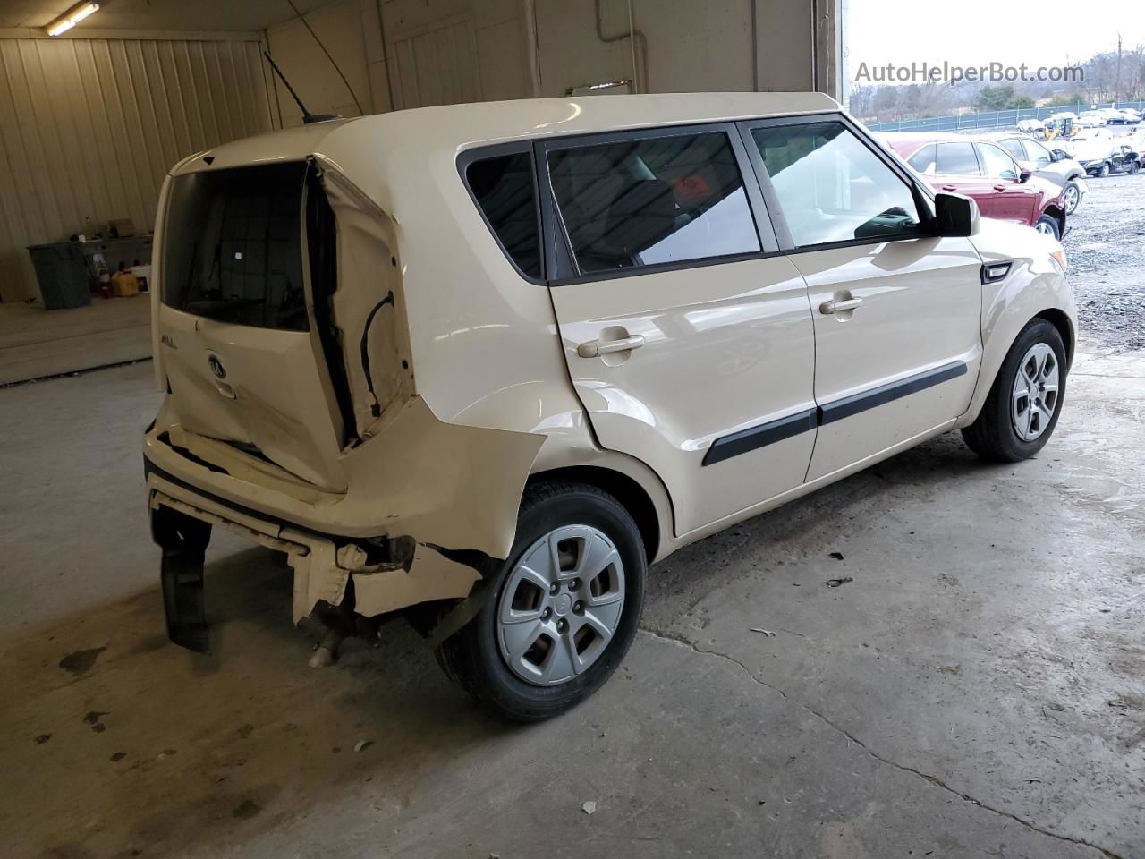 2013 Kia Soul  Cream vin: KNDJT2A59D7760734