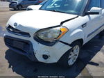 2013 Kia Soul   White vin: KNDJT2A59D7773659