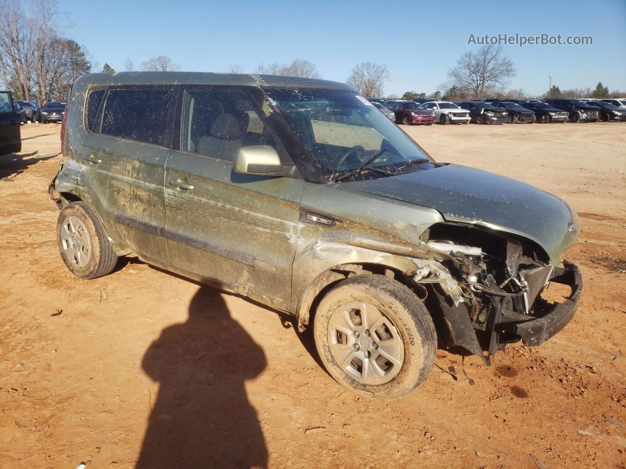 2012 Kia Soul  Green vin: KNDJT2A5XC7355979
