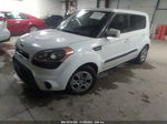 2012 Kia Soul Base Белый vin: KNDJT2A5XC7391185