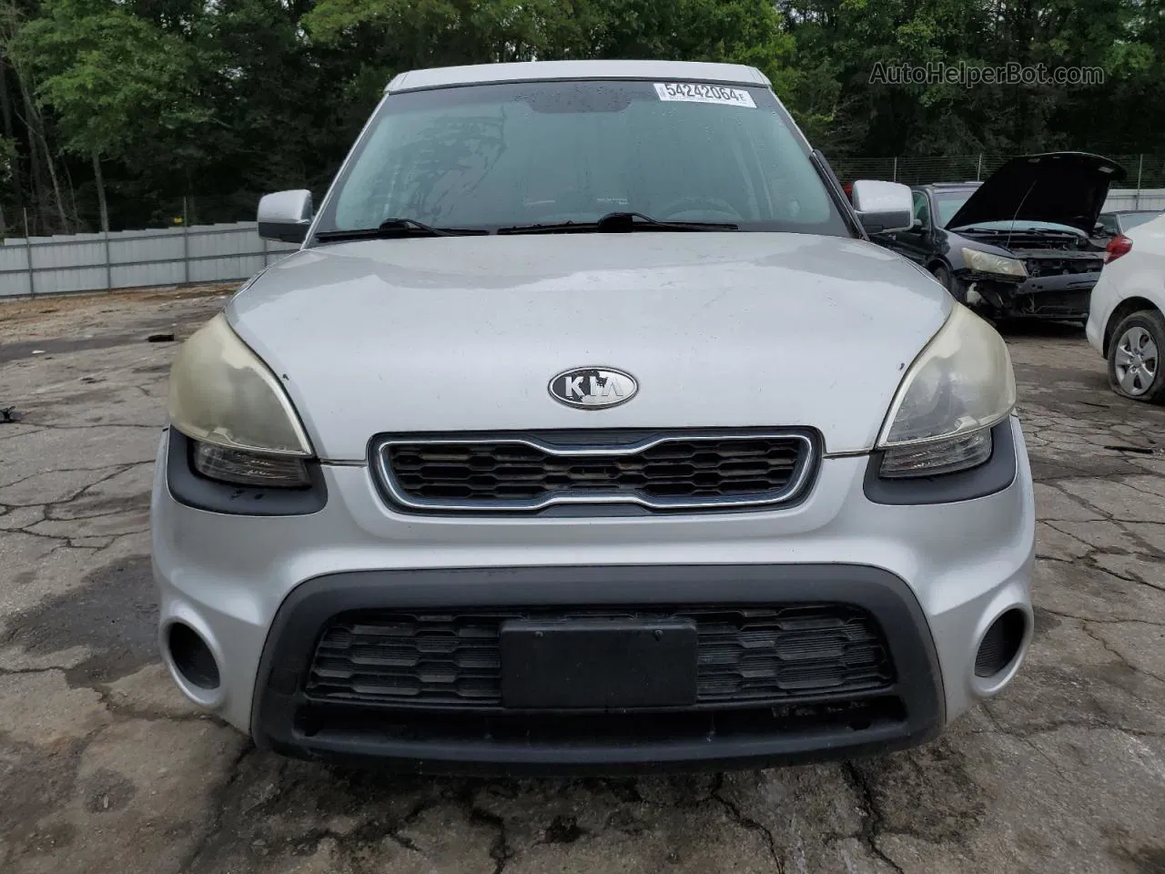 2012 Kia Soul  Silver vin: KNDJT2A5XC7445987