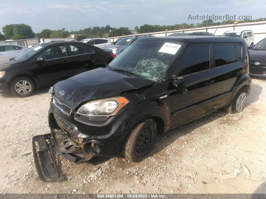 2012 Kia Soul Base Черный vin: KNDJT2A5XC7451921