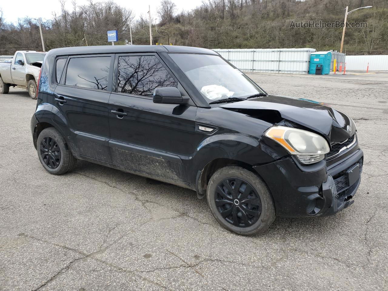 2013 Kia Soul  Black vin: KNDJT2A5XD7497928