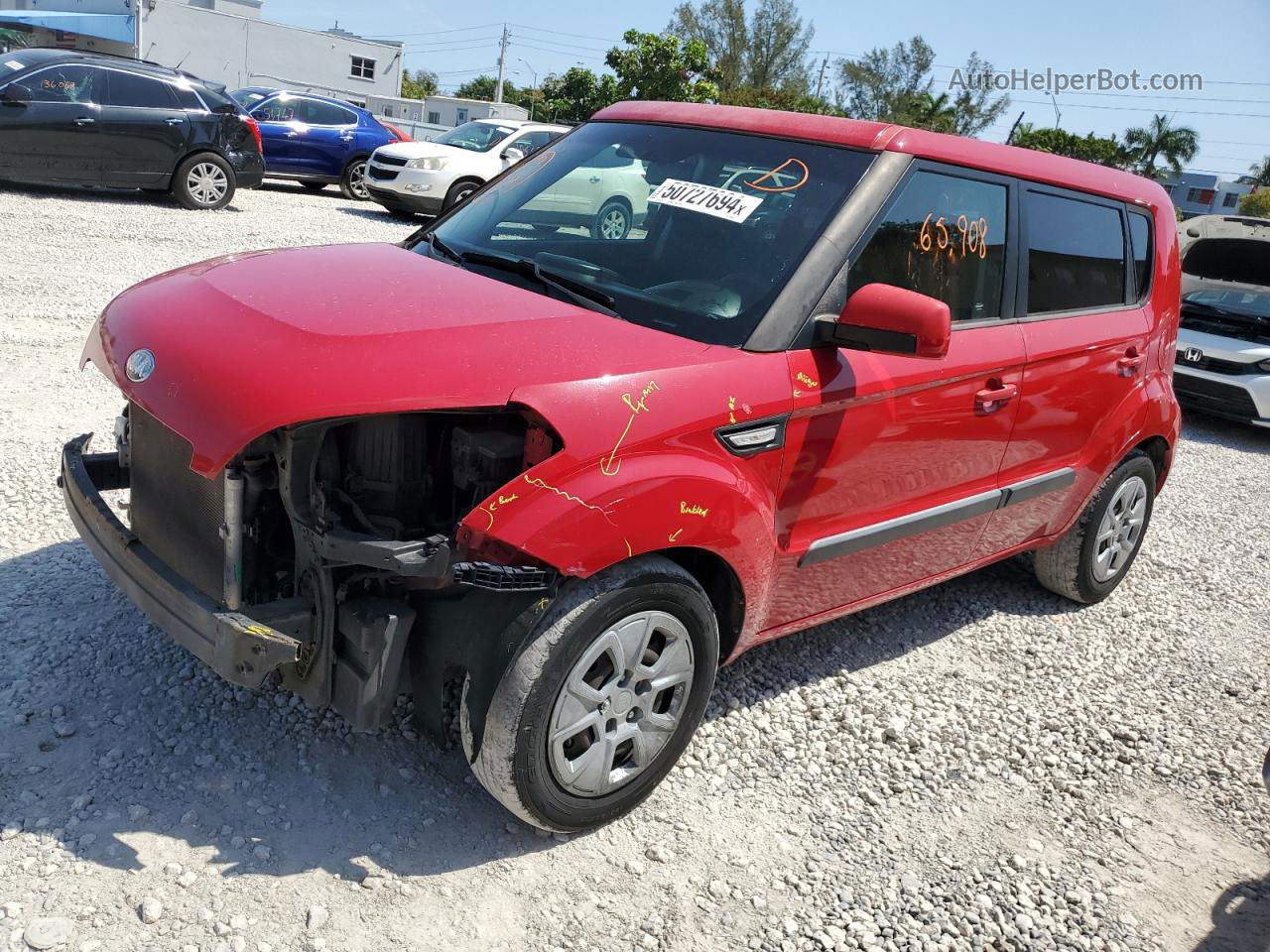 2013 Kia Soul  Red vin: KNDJT2A5XD7510838