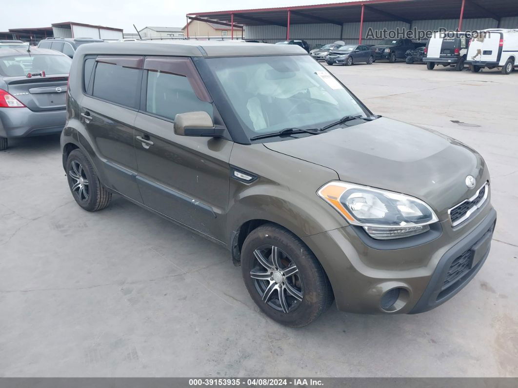 2013 Kia Soul   Brown vin: KNDJT2A5XD7552314