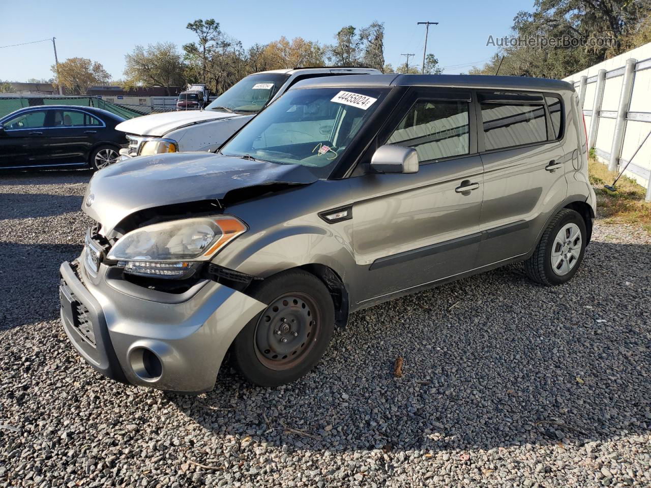 2013 Kia Soul  Gray vin: KNDJT2A5XD7578878