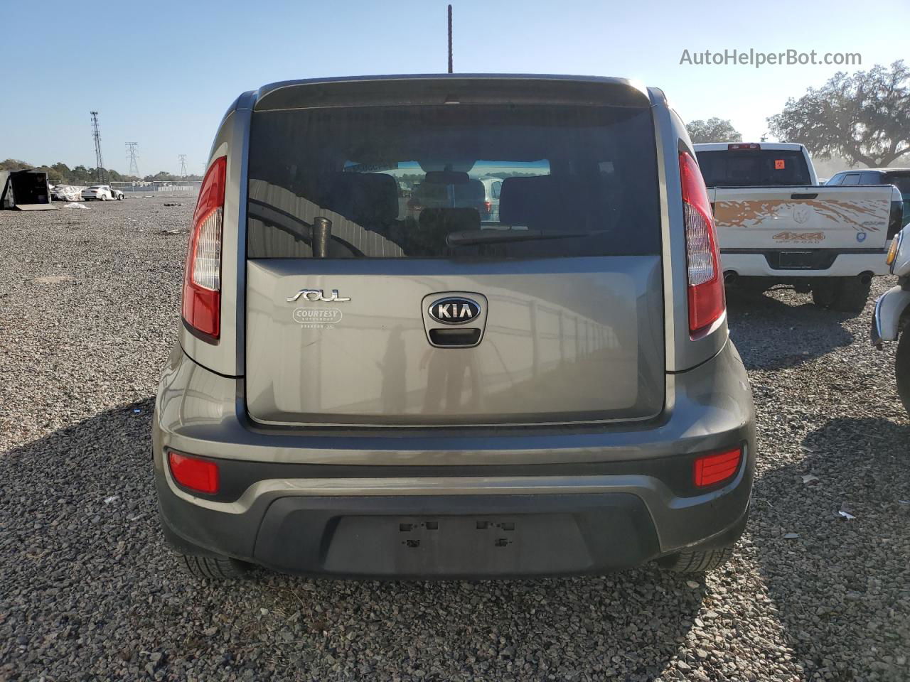 2013 Kia Soul  Gray vin: KNDJT2A5XD7578878