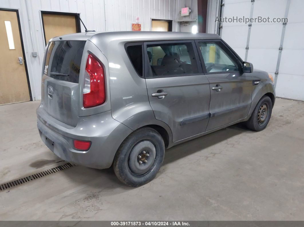 2013 Kia Soul   Серый vin: KNDJT2A5XD7592974