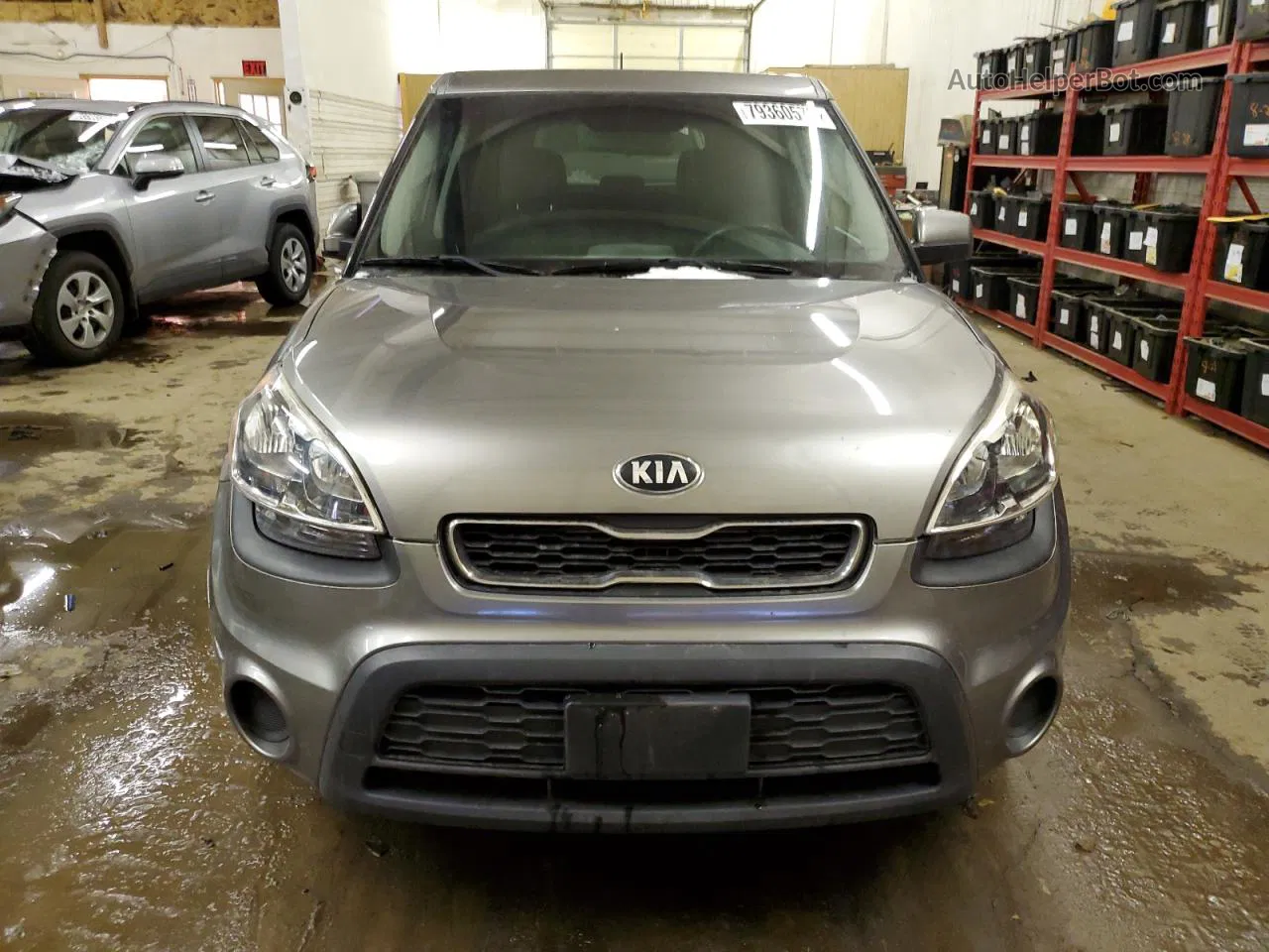 2013 Kia Soul  Gray vin: KNDJT2A5XD7611913