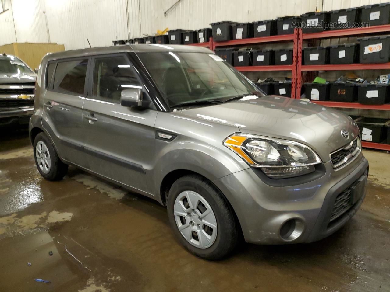 2013 Kia Soul  Серый vin: KNDJT2A5XD7611913