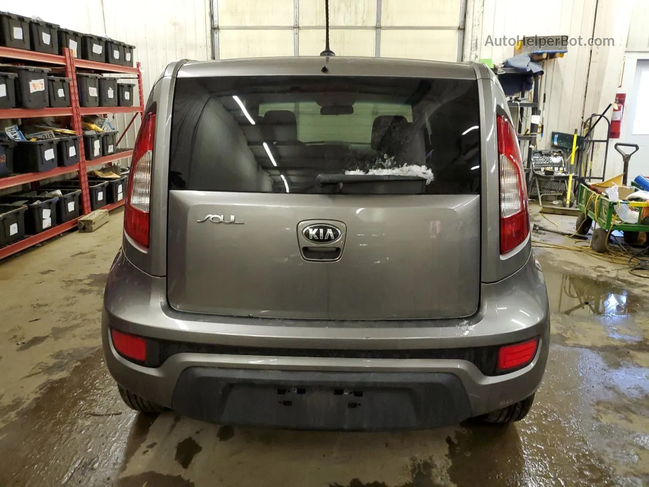 2013 Kia Soul  Gray vin: KNDJT2A5XD7611913