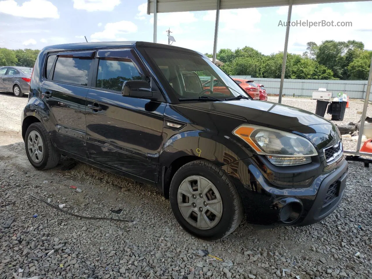 2013 Kia Soul  Черный vin: KNDJT2A5XD7751508