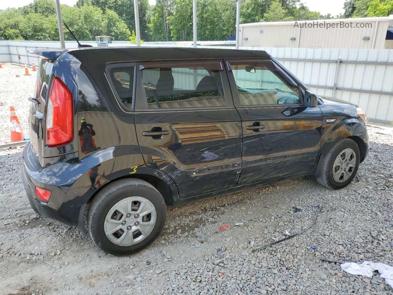 2013 Kia Soul  Черный vin: KNDJT2A5XD7751508