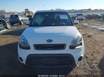 2013 Kia Soul   White vin: KNDJT2A5XD7761620