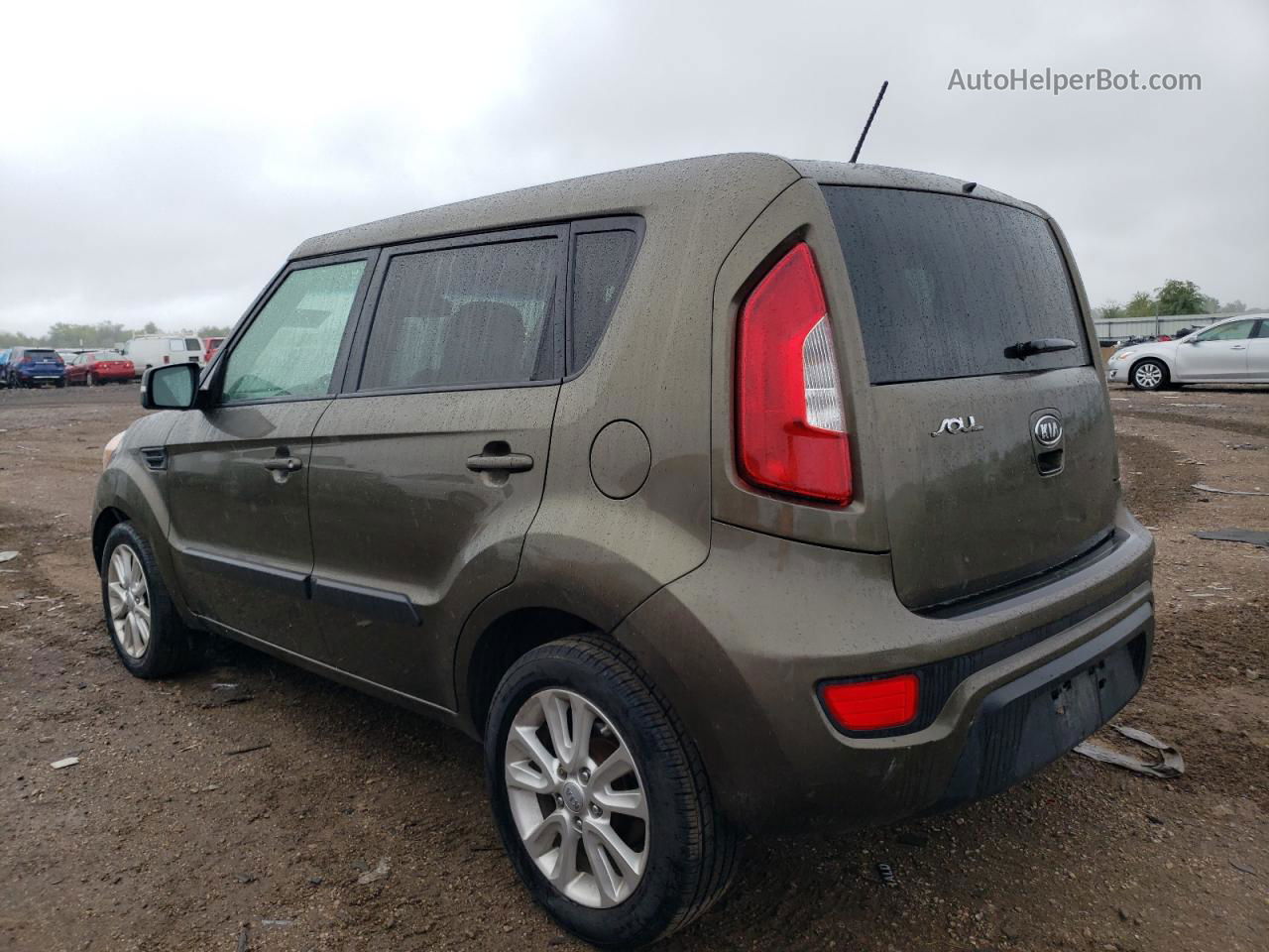 2012 Kia Soul + Желто-коричневый vin: KNDJT2A60C7359287