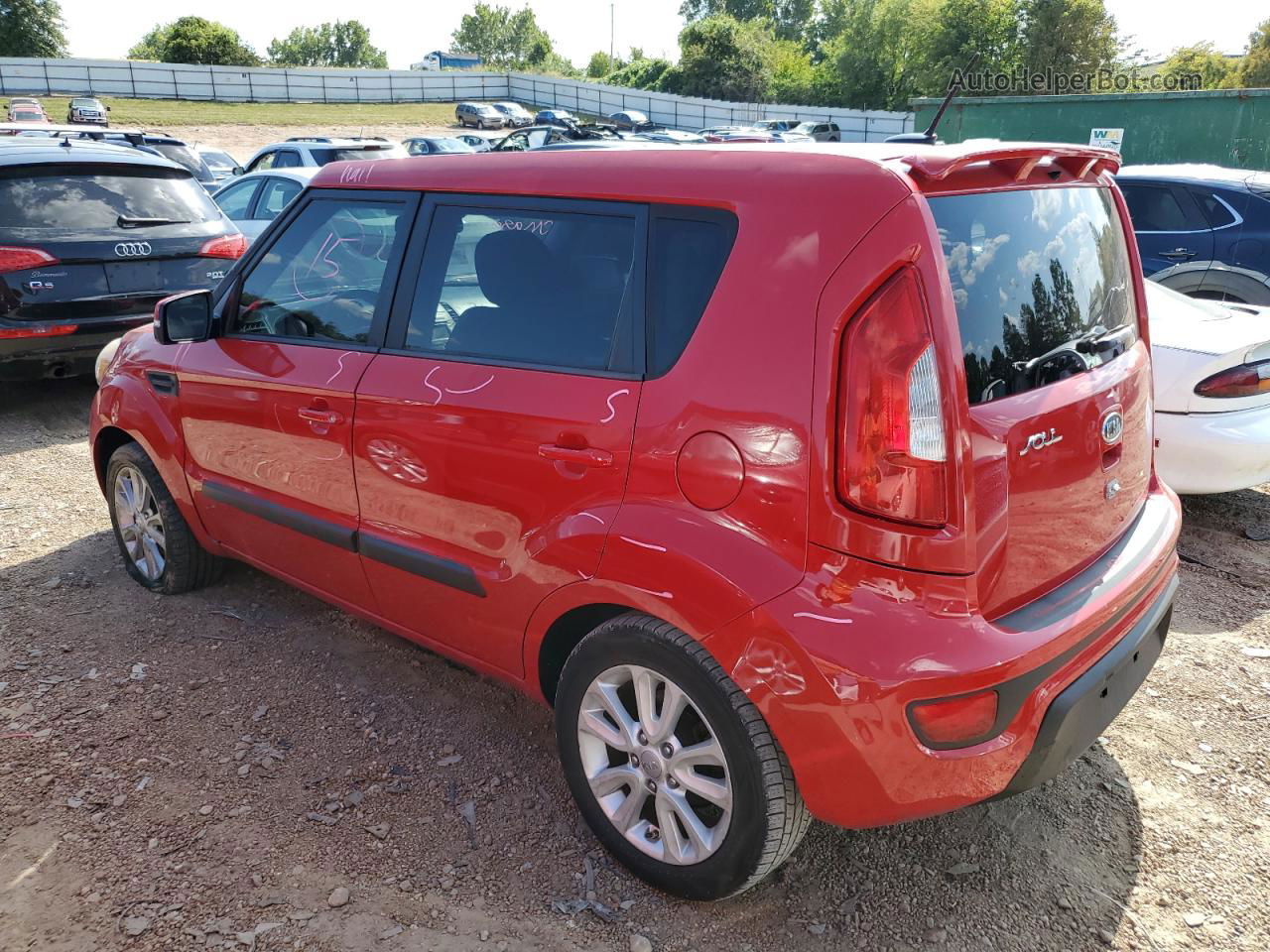 2012 Kia Soul + Красный vin: KNDJT2A60C7364649