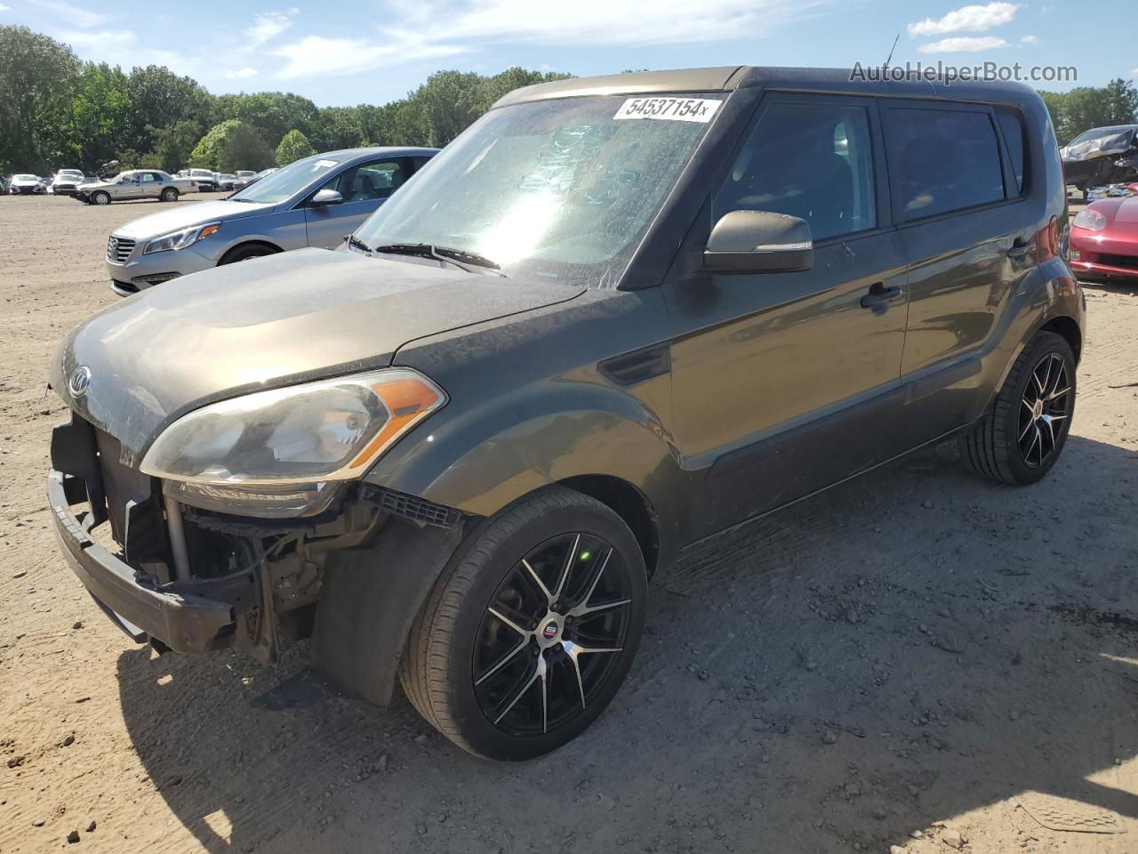 2012 Kia Soul + Gray vin: KNDJT2A60C7391382