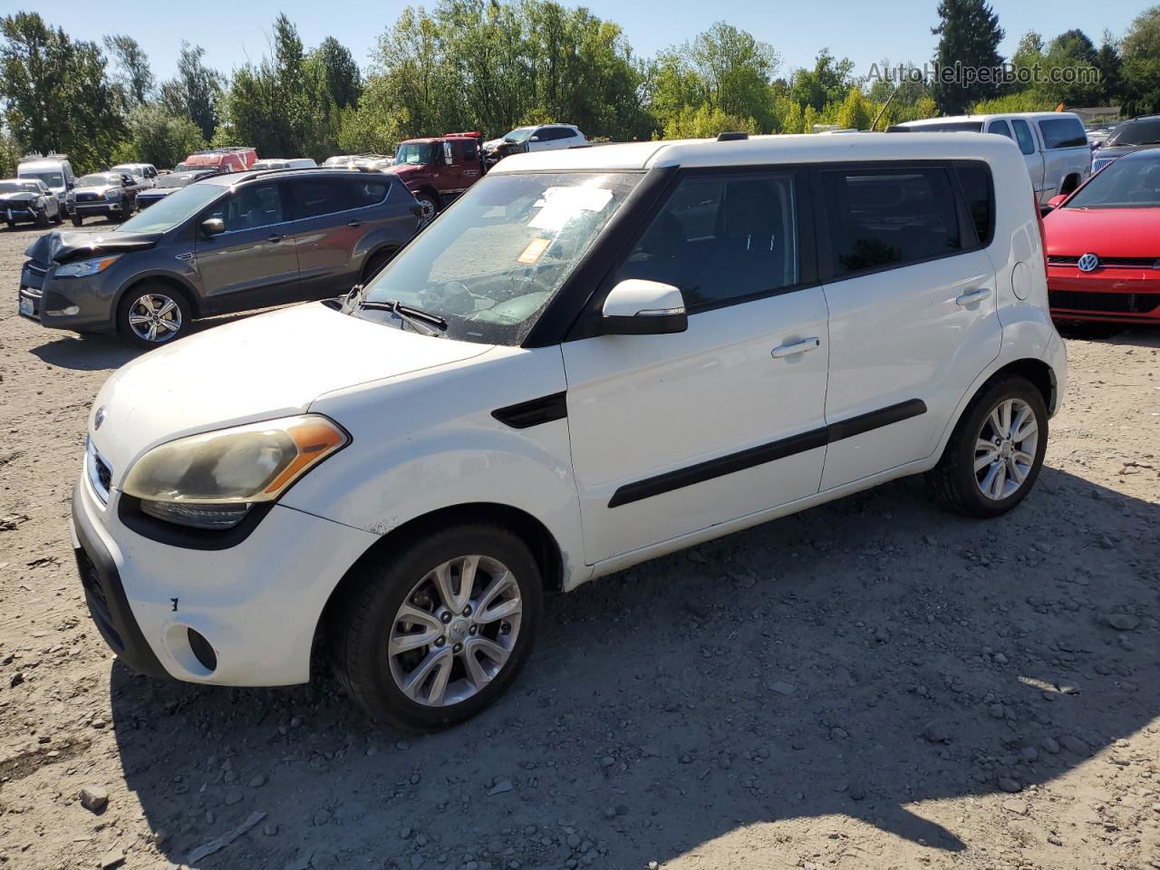 2012 Kia Soul + Белый vin: KNDJT2A60C7445232