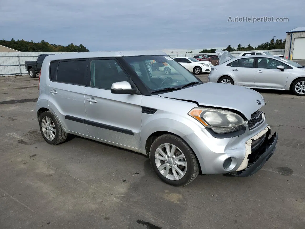 2012 Kia Soul + Silver vin: KNDJT2A60C7466677