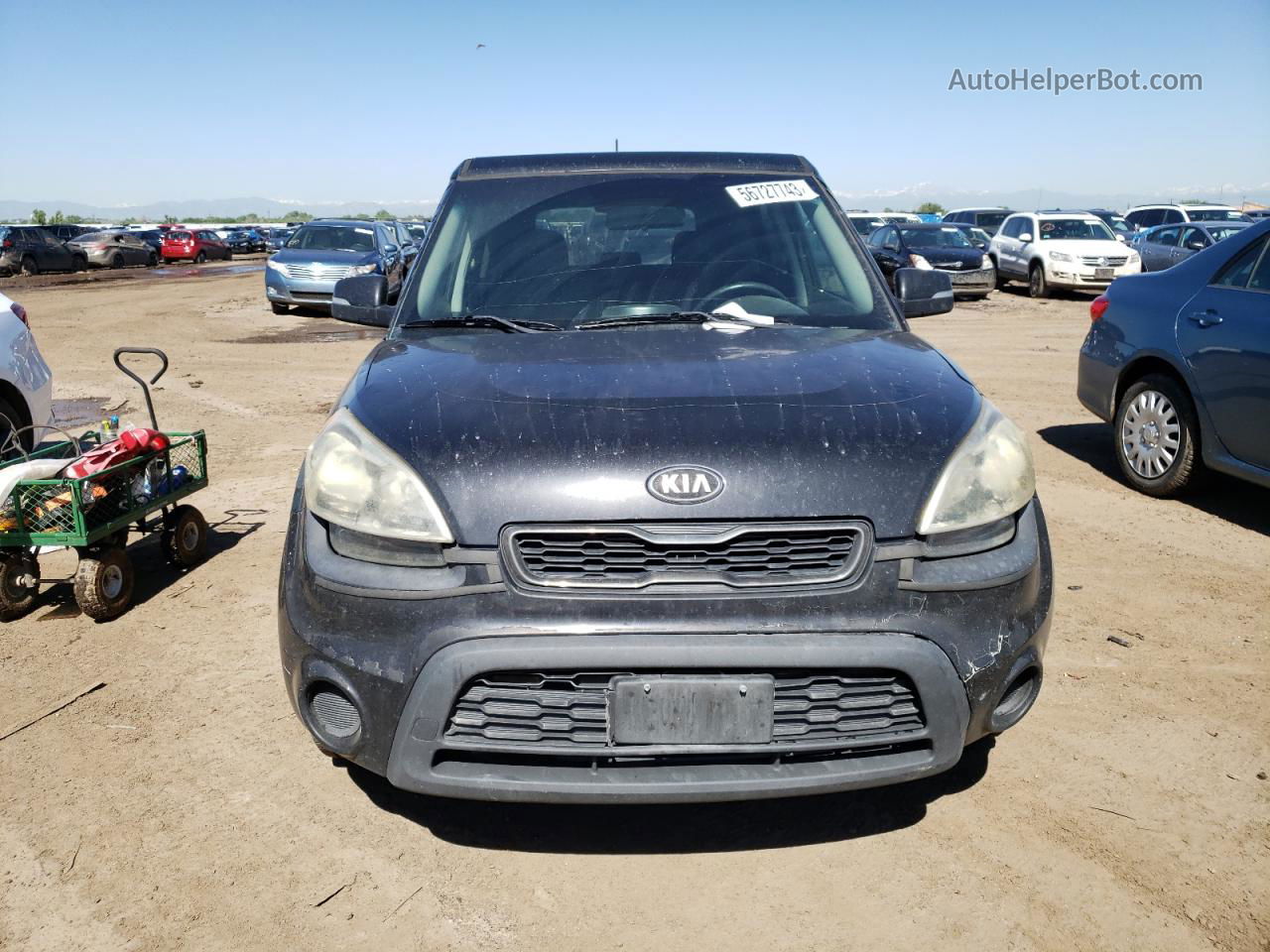 2013 Kia Soul + Черный vin: KNDJT2A60D7510193