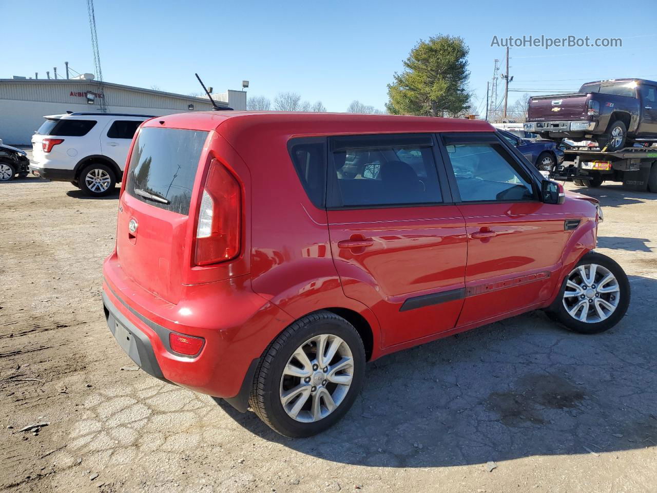 2013 Kia Soul + Red vin: KNDJT2A60D7550693