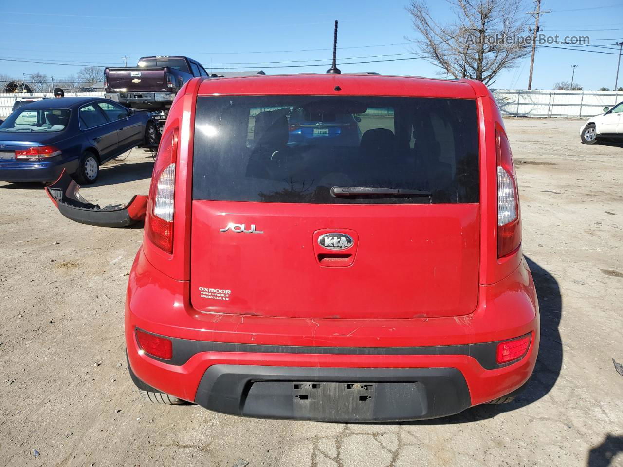 2013 Kia Soul + Red vin: KNDJT2A60D7550693