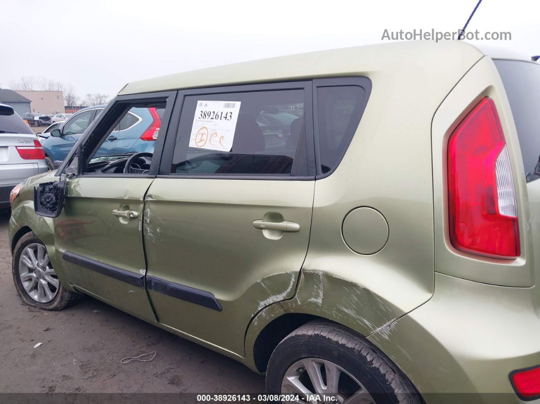 2013 Kia Soul + Green vin: KNDJT2A60D7603229