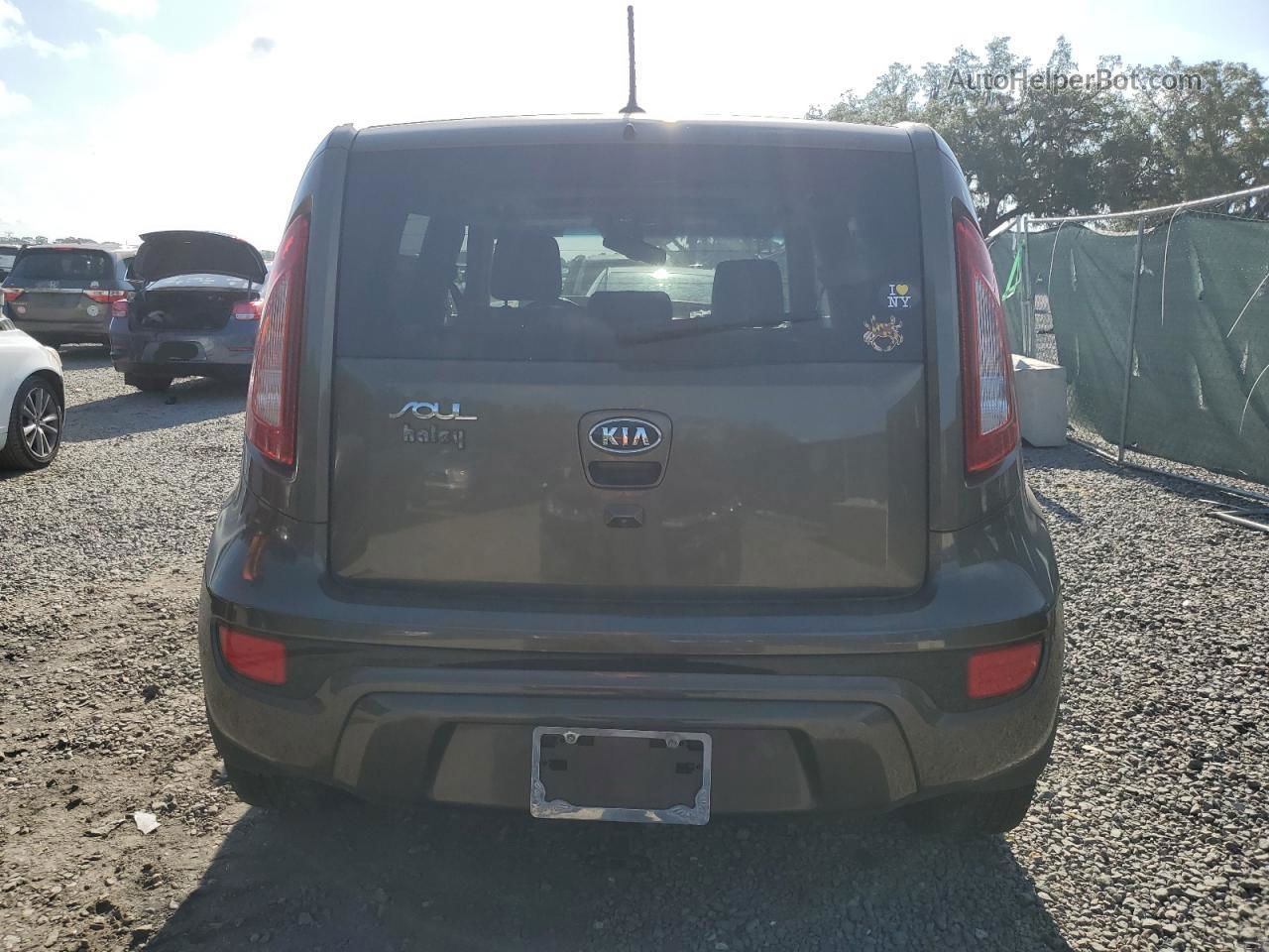 2012 Kia Soul + Brown vin: KNDJT2A61C7453744