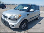 2012 Kia Soul + Silver vin: KNDJT2A61C7473489