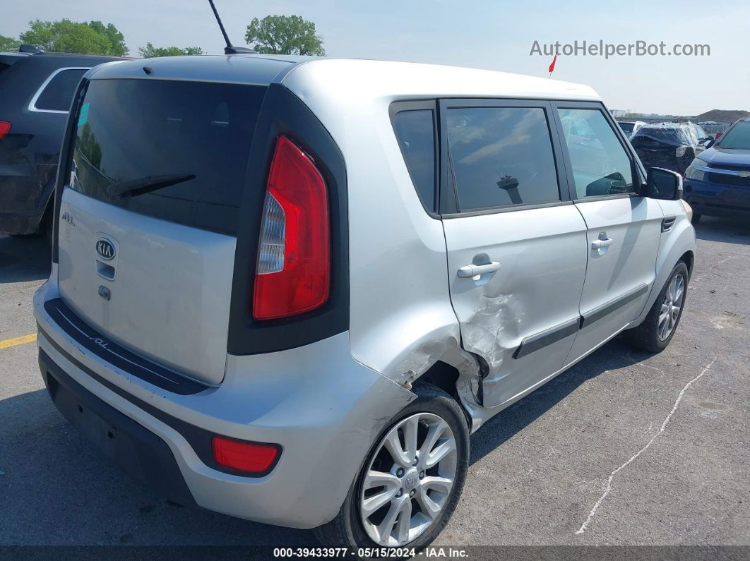 2012 Kia Soul + Silver vin: KNDJT2A61C7473489