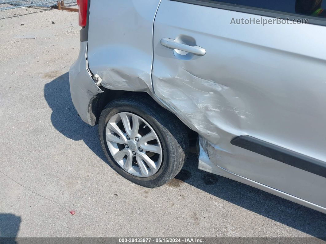 2012 Kia Soul + Silver vin: KNDJT2A61C7473489