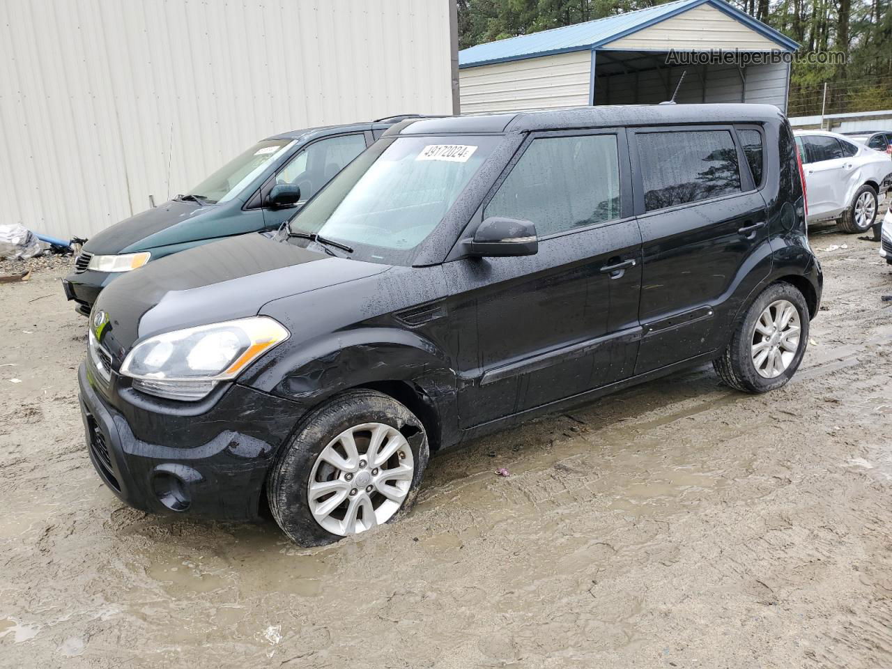 2012 Kia Soul + Black vin: KNDJT2A61C7738914