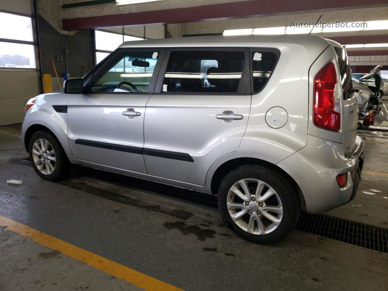 2013 Kia Soul + Серебряный vin: KNDJT2A61D7484445