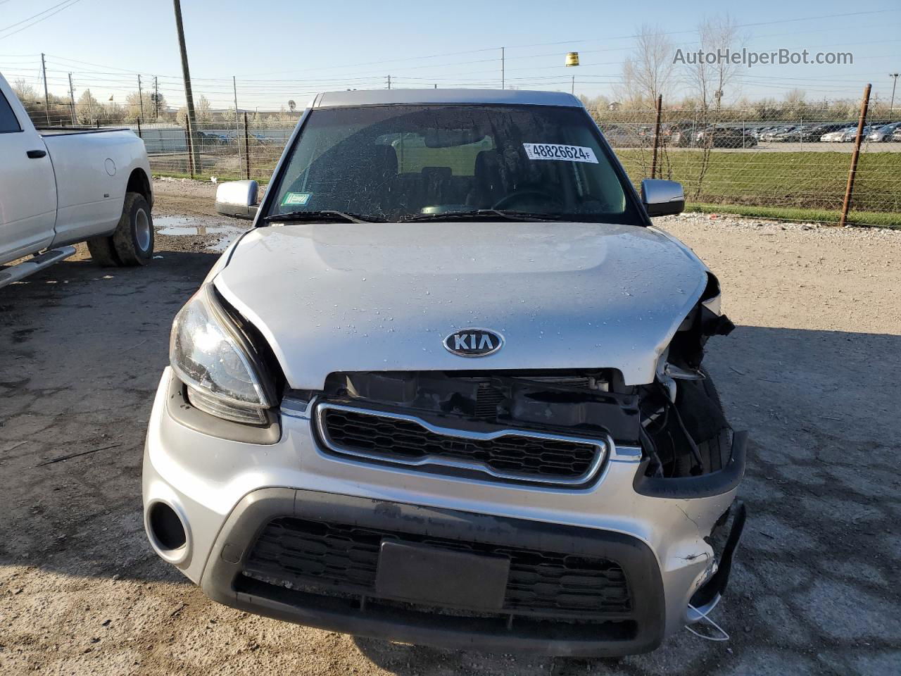 2013 Kia Soul + Gray vin: KNDJT2A61D7504564