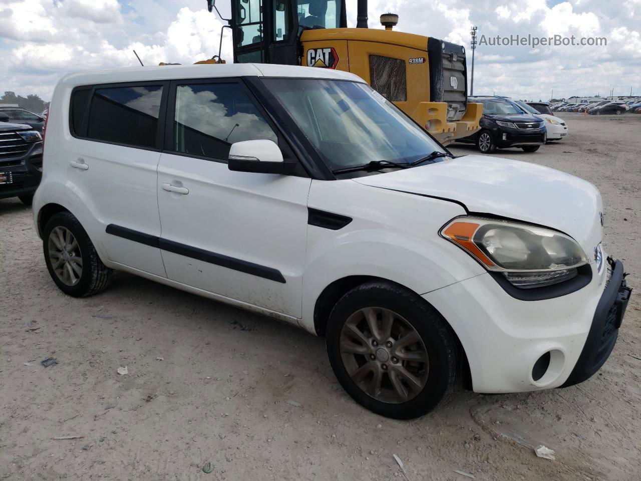 2013 Kia Soul + Белый vin: KNDJT2A61D7532932