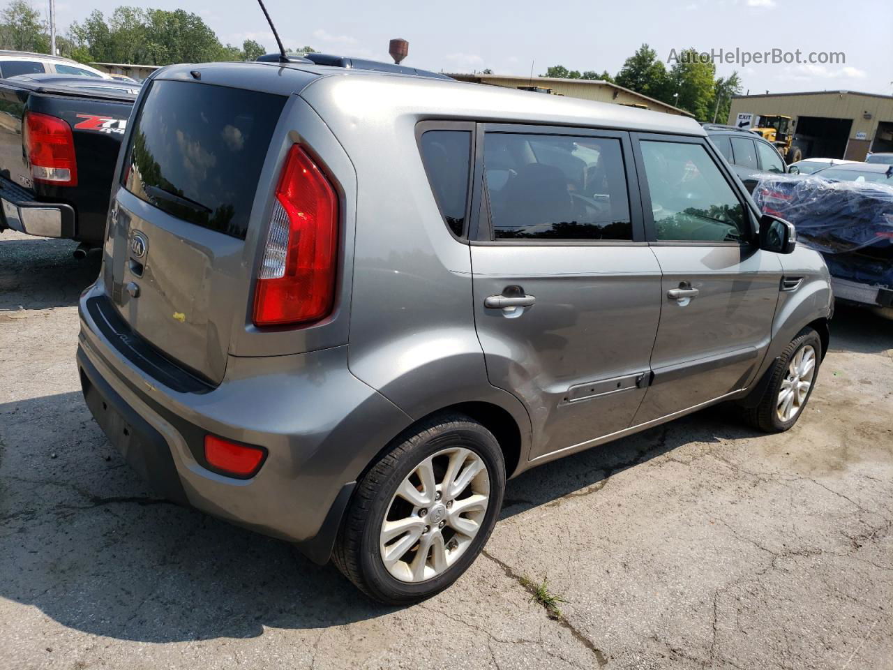 2013 Kia Soul + Серый vin: KNDJT2A61D7617480