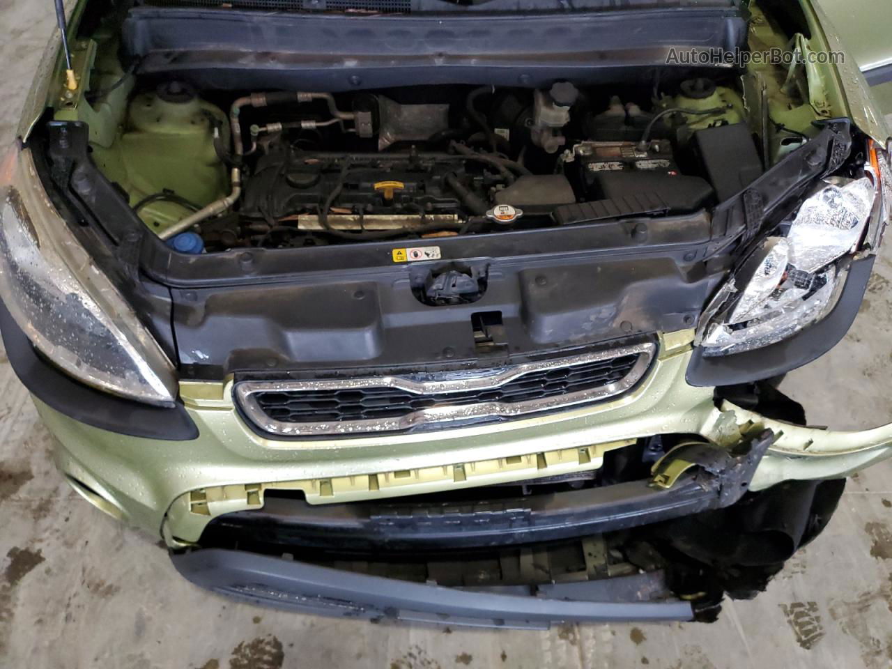 2012 Kia Soul + Green vin: KNDJT2A62C7405587