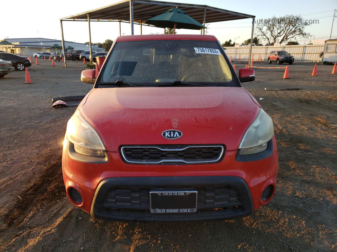 2012 Kia Soul + Red vin: KNDJT2A62C7419408