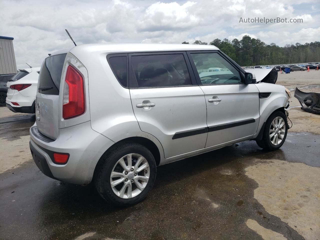 2012 Kia Soul + Silver vin: KNDJT2A62C7432949