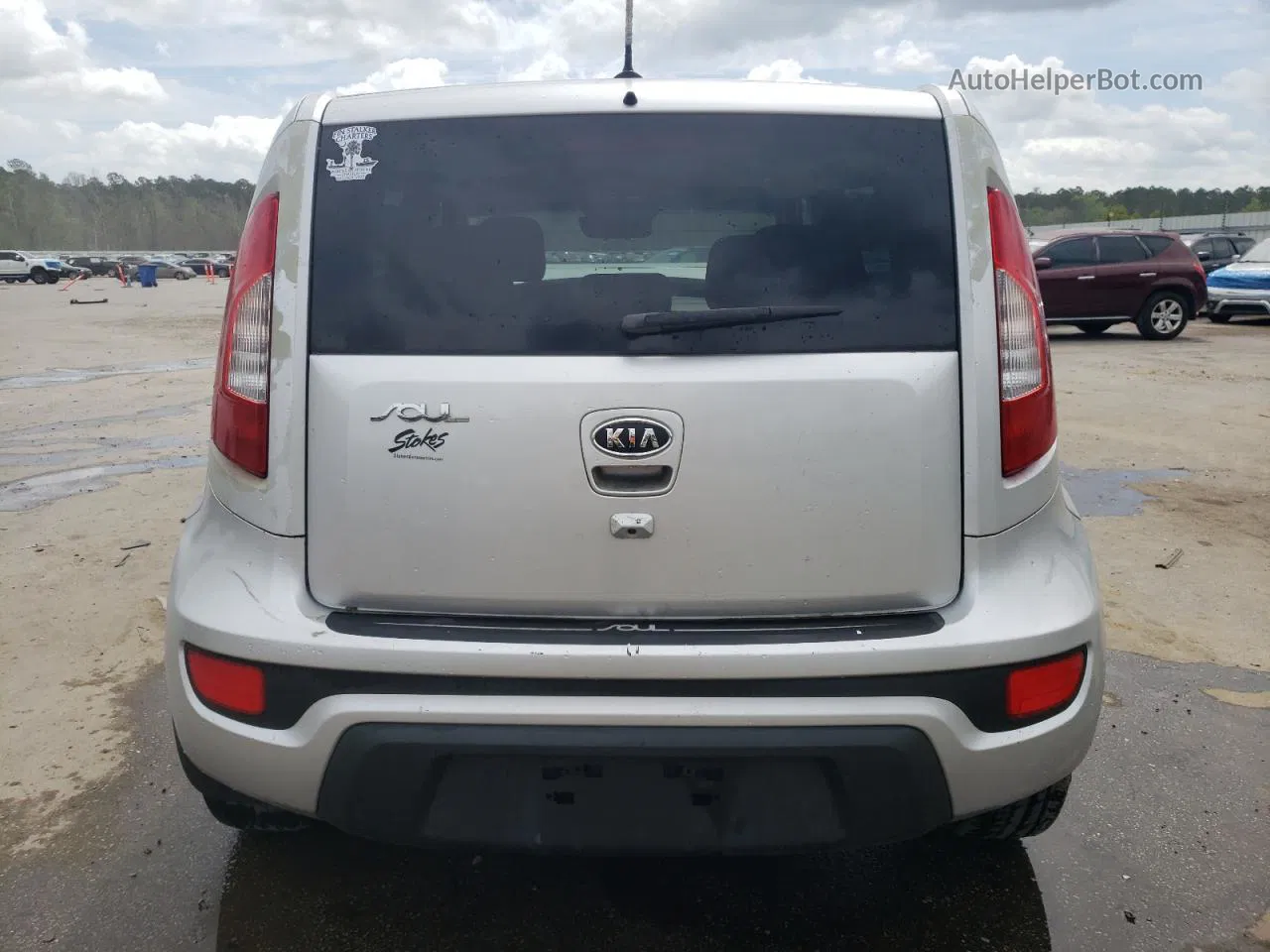 2012 Kia Soul + Silver vin: KNDJT2A62C7432949