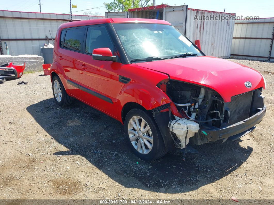 2013 Kia Soul + Red vin: KNDJT2A62D7488679